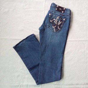 Miss Me Fleur De Lis Jeans